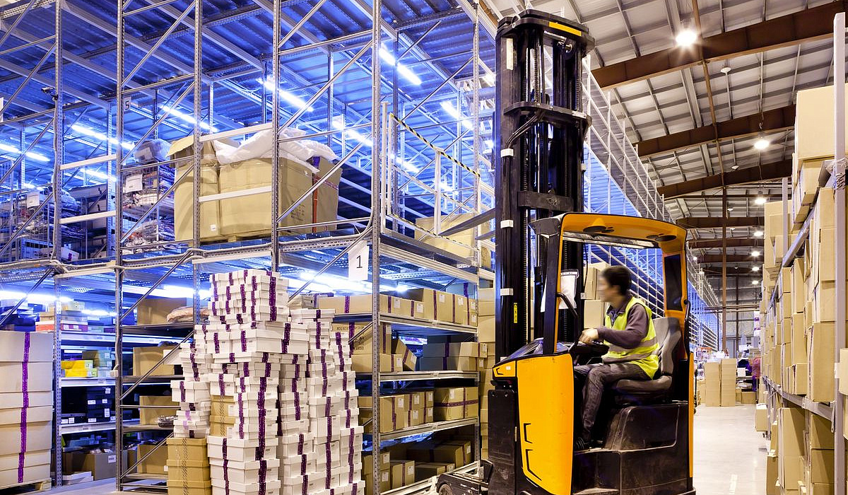 What does warehouse services include?